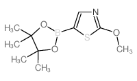 2-Methoxy-5-(4,4,5,5-tetramethyl-1,3,2-dioxaborolan-2-yl)-1,3-thiazole picture