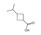 3-异丙基环丁基甲酸结构式