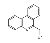 6-(bromomethyl)phenanthridine结构式