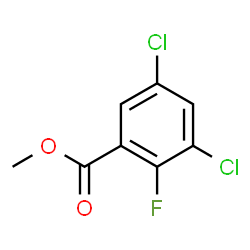 Methyl 3,5-dichloro-2-fluorobenzoate Structure