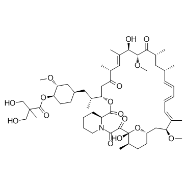 Temsirolimus (CCI-779)结构式