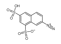 6,8-disulfo-naphthalene-2-diazonium-betaine Structure