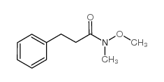 N-METHOXY-N-METHYL-3-PHENYL-PROPIONAMIDE Structure