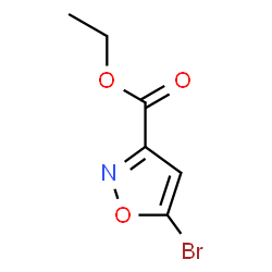 Ethyl 5-bromoisoxazole-3-carboxylate structure