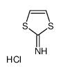 1,3-dithiol-2-imine,hydrochloride Structure