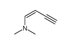 (E)-N,N-dimethylbut-1-en-3-yn-1-amine Structure