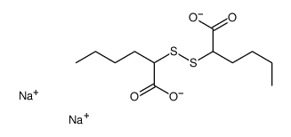 disodium 2,2'-dithiobishexanoate结构式