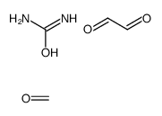 formaldehyde,oxaldehyde,urea Structure