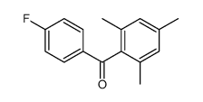 (4-fluorophenyl)-(2,4,6-trimethylphenyl)methanone Structure