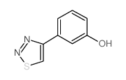 3-(1,2,3-THIADIAZOL-4-YL)BENZENOL structure