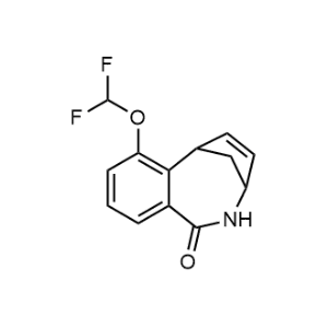 7-(二氟甲氧基)-3,6-二氢-3,6-甲基苯并[c]吡唑-1(2H)-酮结构式