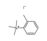 o-MeC6H4NMe3(+)*I(-) Structure