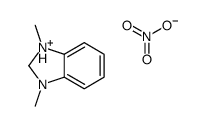 1,3-dimethyl-1,2-dihydrobenzimidazol-1-ium,nitrate结构式