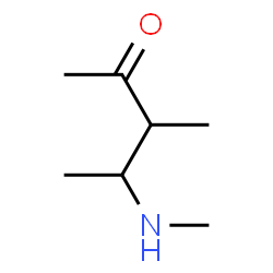 2-Pentanone, 3-methyl-4-(methylamino)- (9CI) Structure