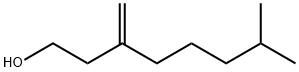 7-Methyl-3-methylene-1-octanol结构式