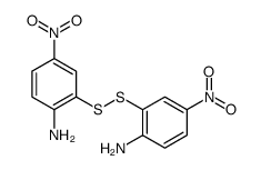 2-[(2-amino-5-nitrophenyl)disulfanyl]-4-nitroaniline结构式