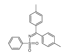 N-[bis(4-methylphenyl)methylidene]benzenesulfonamide结构式