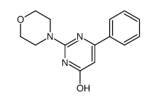 2-morpholin-4-yl-6-phenyl-1H-pyrimidin-4-one Structure