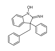 3-benzyl-1-hydroxy-3-phenylindol-2-imine Structure