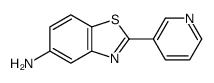 2-pyridin-3-yl-1,3-benzothiazol-5-amine Structure