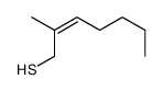 2-methylhept-2-ene-1-thiol Structure