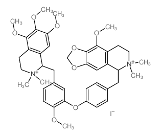 METHOTHALISTYLINE DIIODIDE结构式