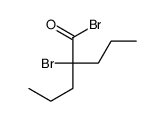 2-bromo-2-propylpentanoyl bromide Structure