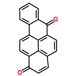 Benzo(A)pyrene-1,6-dione, radical ion(1-) structure