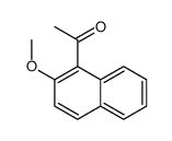 1-(2-methoxynaphthalen-1-yl)ethanone结构式