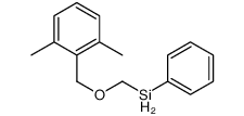 (2,6-dimethylphenyl)methoxymethyl-phenylsilane Structure