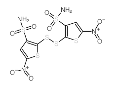 3-Thiophenesulfonamide,2,2'-dithiobis[5-nitro- (9CI) picture