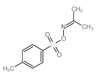 N-(4-methylphenyl)sulfonyloxypropan-2-imine Structure