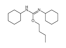 N,N'-Dicyclohexyl-O-butyl-isoharnstoff Structure