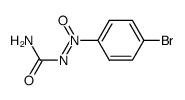 2-(4-bromo-phenyl)-2-oxy-diazenecarboxylic acid amide结构式