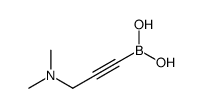 Boronic acid, [3-(dimethylamino)-1-propynyl]- (9CI) Structure