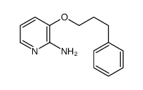 3-(3-phenylpropoxy)pyridin-2-amine Structure