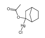 2-Acetoxy-2-norbornylquecksilberchlorid结构式