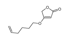 3-hex-5-enoxy-2H-furan-5-one Structure