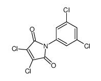 3,4-dichloro-1-(3,5-dichlorophenyl)-1H-pyrrole-2,5-dione Structure