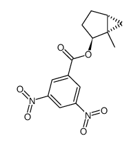 exo-1-methylbicyclo(3.1.0)hexan-2-yl 3,5-dinitrobenzoate结构式