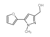 [5-(2-FURYL)-1-METHYL-1H-PYRAZOL-3-YL]METHANOL Structure