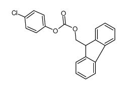 (4-chlorophenyl) 9H-fluoren-9-ylmethyl carbonate结构式