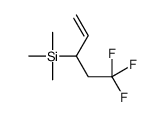 trimethyl(5,5,5-trifluoropent-1-en-3-yl)silane Structure