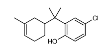 4-chloro-2-[2-(3-methylcyclohex-3-en-1-yl)propan-2-yl]phenol Structure