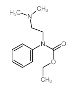 ethyl N-[2-(dimethylamino)ethyl]-N-phenylcarbamate Structure