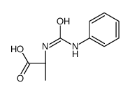 (2S)-2-(phenylcarbamoylamino)propanoic acid结构式