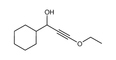 1-cyclohexyl-3-ethoxy-prop-2-yn-1-ol Structure