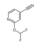 2-(difluoromethoxy)pyridine-4-carbonitrile图片