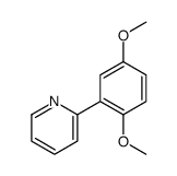 2-(2,5-dimethoxyphenyl)pyridine结构式