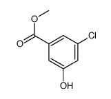 Methyl 3-chloro-5-hydroxybenzoate structure